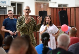 American and French Bases Celebrate Eid Together at Camp Lemonier