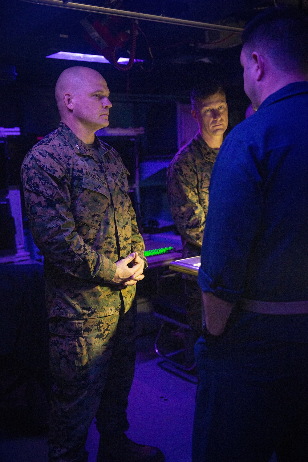 31st MEU and PHIBRON-11 leadership visits the USS Rafael Peralta