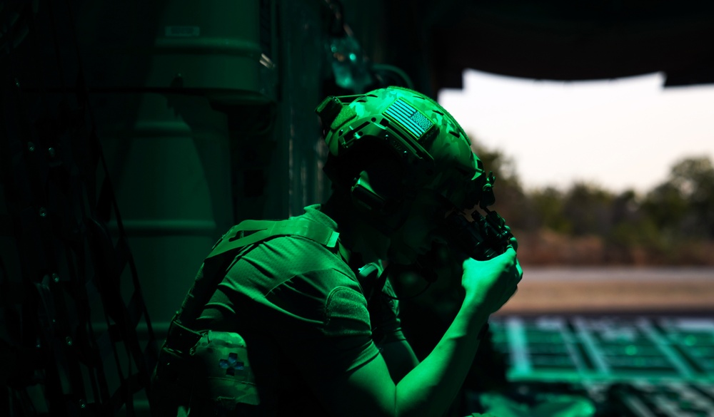 U.S. Special Operations Forces Medical Element completes training onboard MC-130J