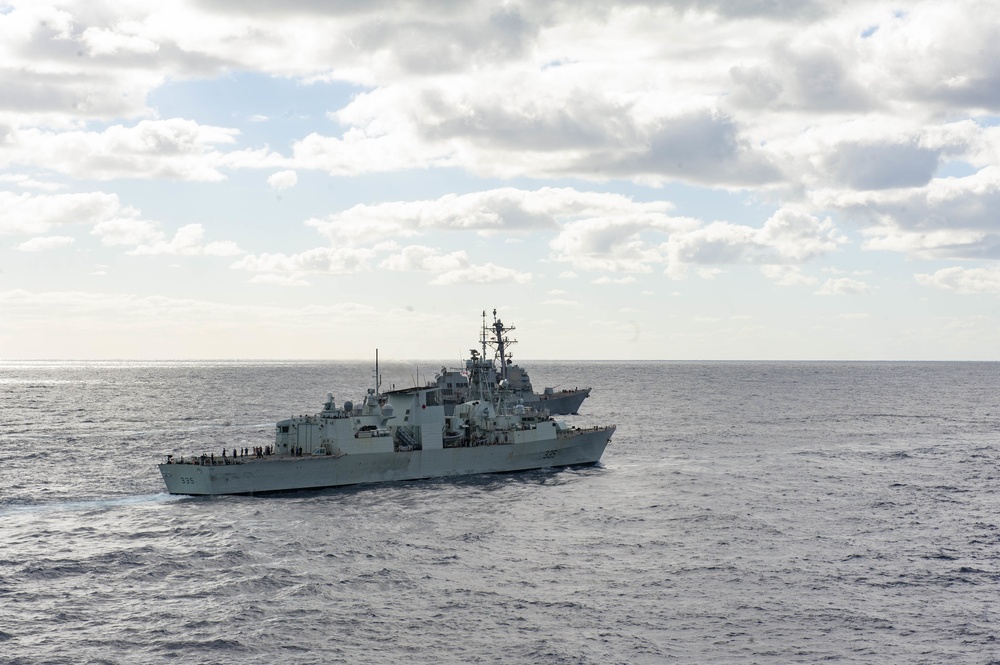 Talisman Sabre Formation aboard USS New Orleans 2021