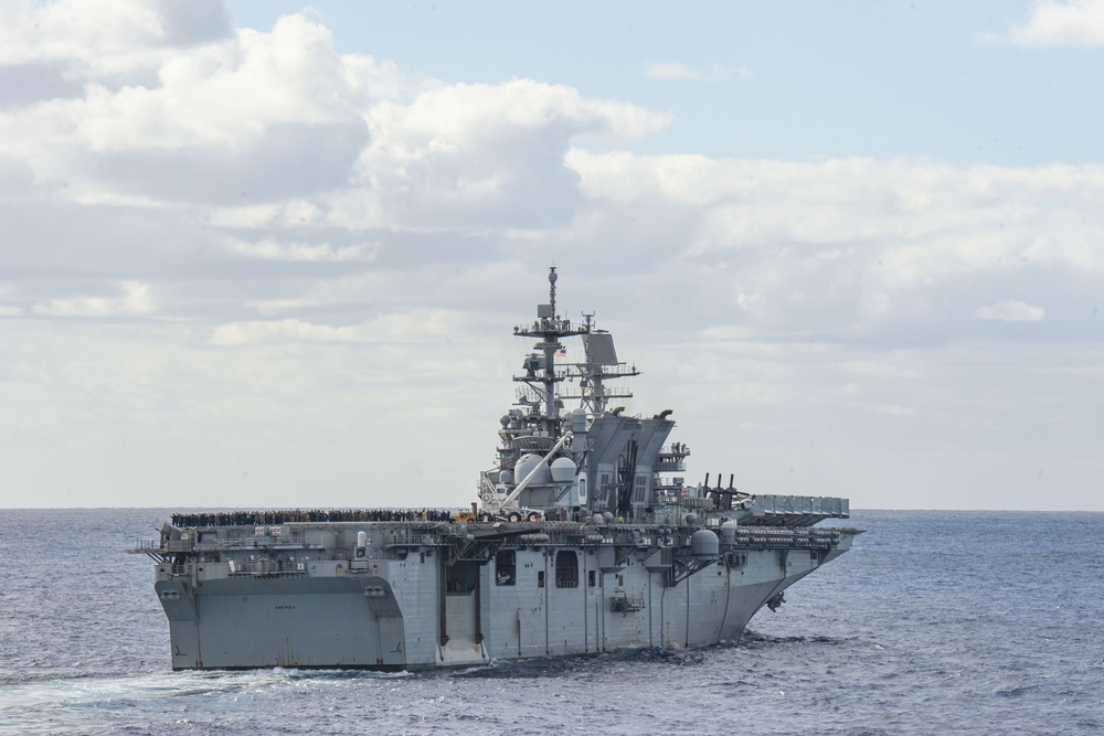 Talisman Sabre Formation aboard USS New Orleans 2021