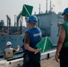 USS Lewis B. Puller Conducts Replenishment At Sea With USNS Cesar Chavez