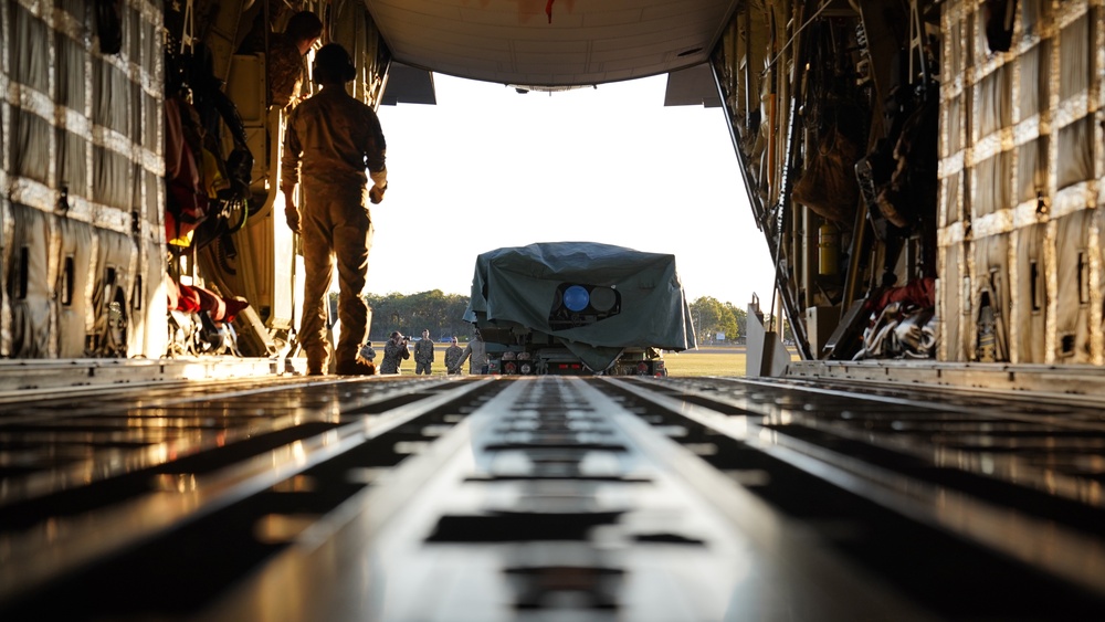 U.S. Airmen, Marines hone joint artillery mobility during TS21