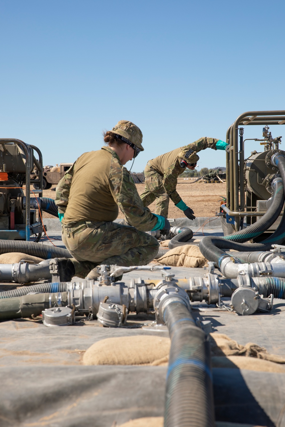 Talisman Sabre 21: U.S., Australian forces perform bilateral fuel training