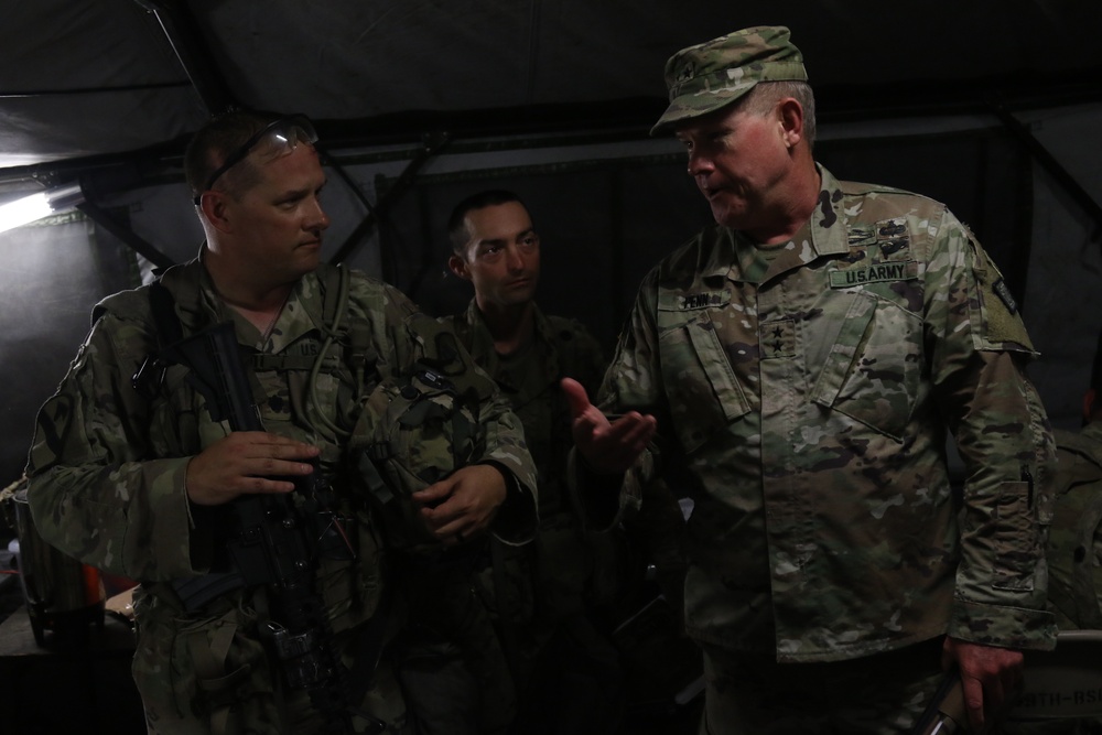 DVIDS - Images - Major General Kendall Penn visits his troops at JRTC ...