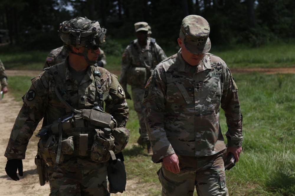 DVIDS - Images - Major General Kendall Penn visits his troops at JRTC ...