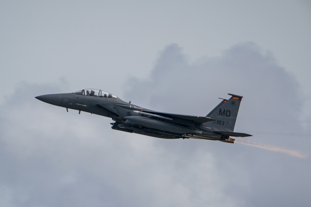 F-22 Raptors and F-15E Strike Eagles display dominance during Pacific Iron 2021