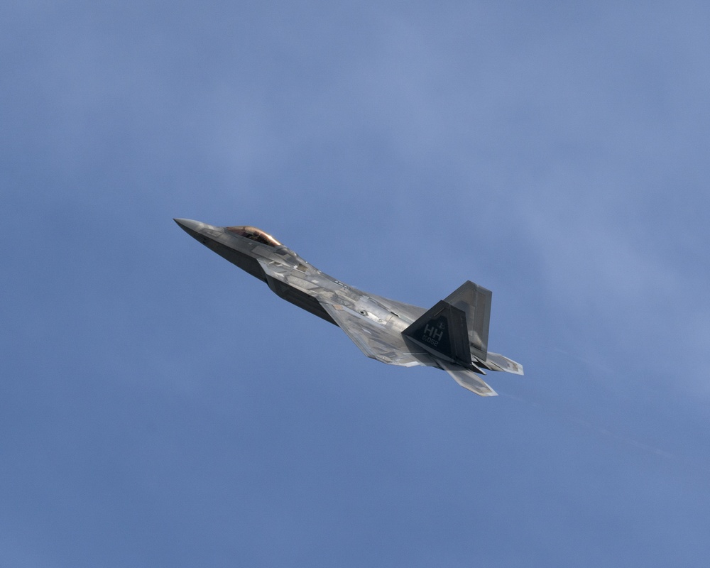 F-22 Raptors and F-15E Strike Eagles display dominance during Pacific Iron 2021