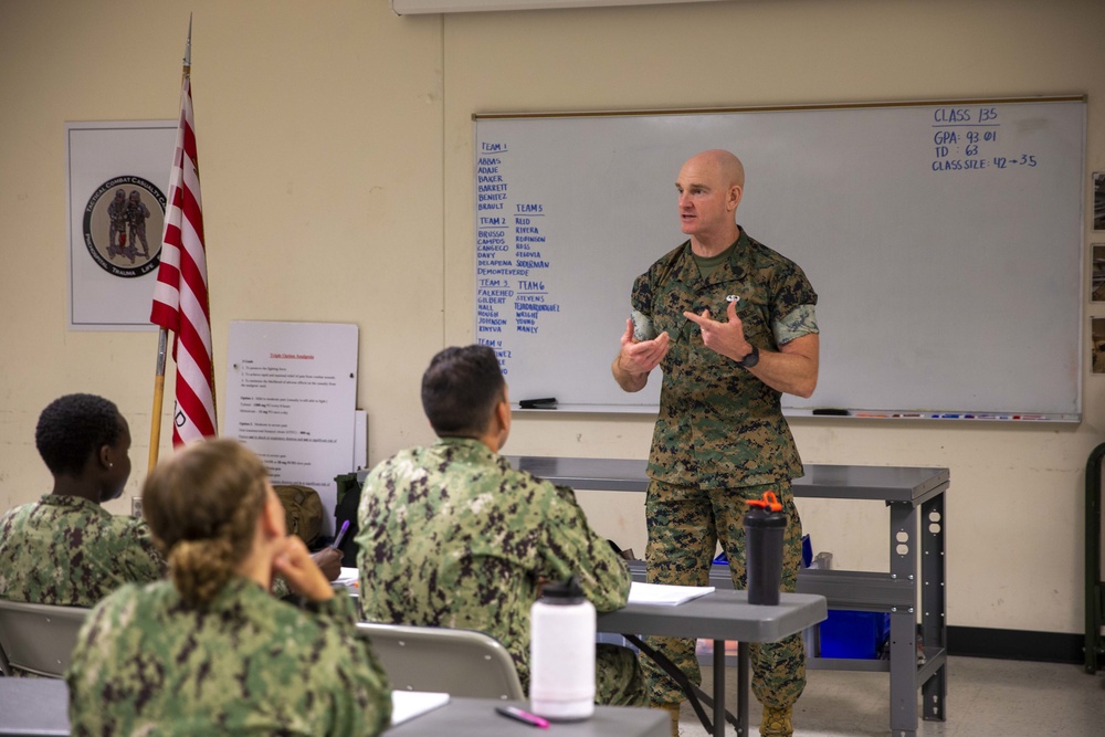 SMMC visits the Navy Medicine Training Support Center