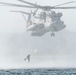 11th MEU Recon Marines conduct helocast training