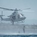 11th MEU Recon Marines conduct helocast training