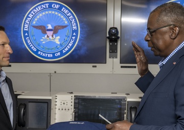 SECDEF Swears in Dr. Ely Ratner as ASD for Indo-Pacific Security Affairs