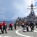 USS Benfold Conducts Flight Deck Drill