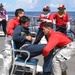 USS Benfold Conducts Flight Deck Drill