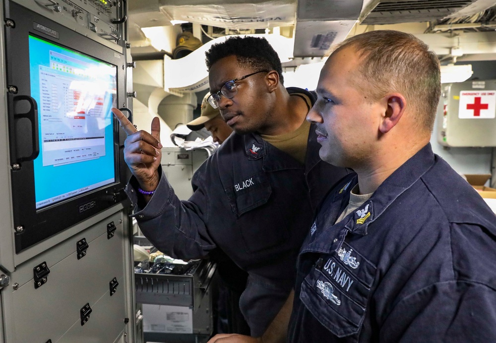 USS Benfold Conducts Routine Operations