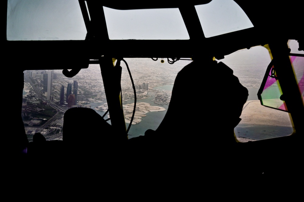 40th EAS tactical airlift across AFCENT