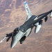 U.S. Air Force F-16 Fighting Falcon Aircraft Flies Through The Sky