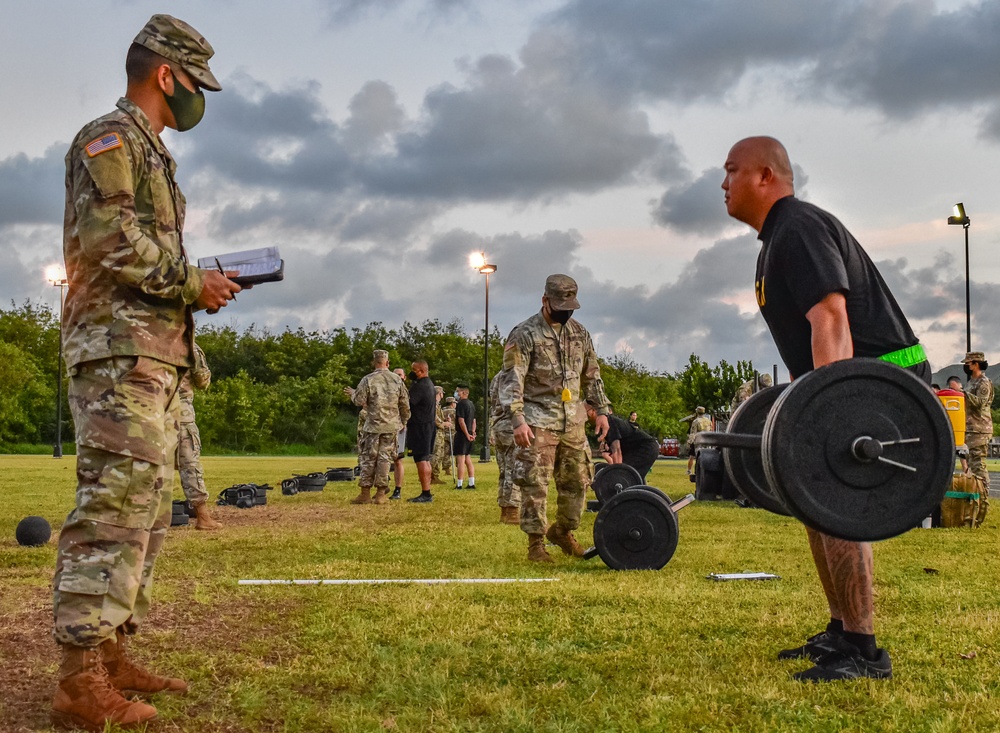 103d Troop Command conducts ACFT