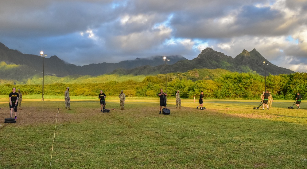 103d Troop Command conducts ACFT