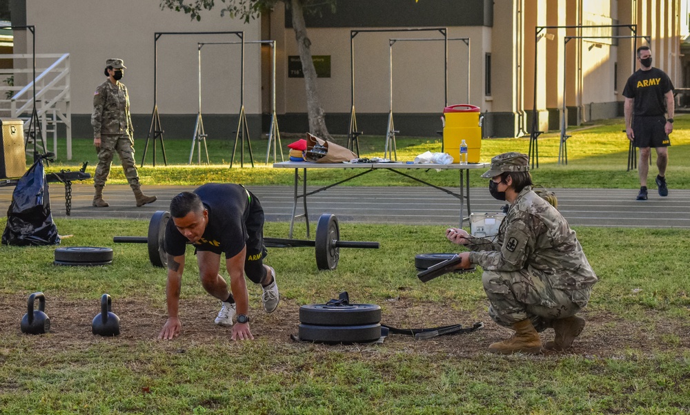 103d Troop Command conducts ACFT