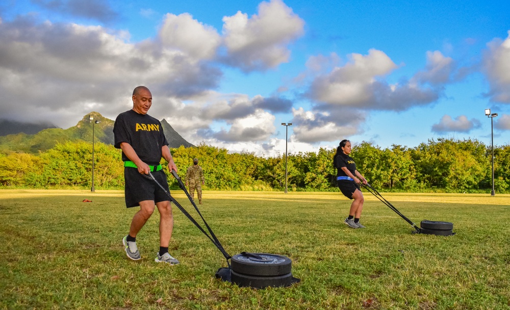 103d Troop Command conducts ACFT