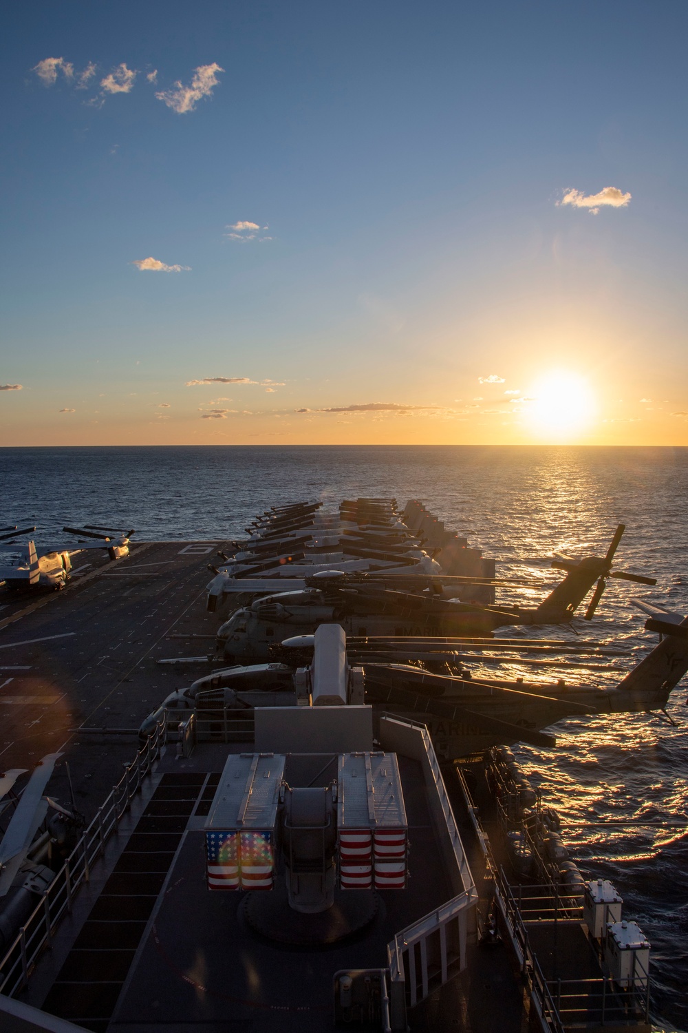 USS America (LHA 6) Conducts Flight Operations