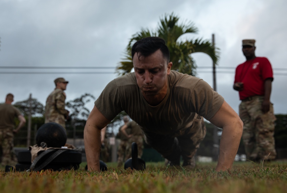 2021 Army Medicine Best Leader Competition Army Combat Fitness Test