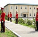 Georgian Honor Guard stands watch