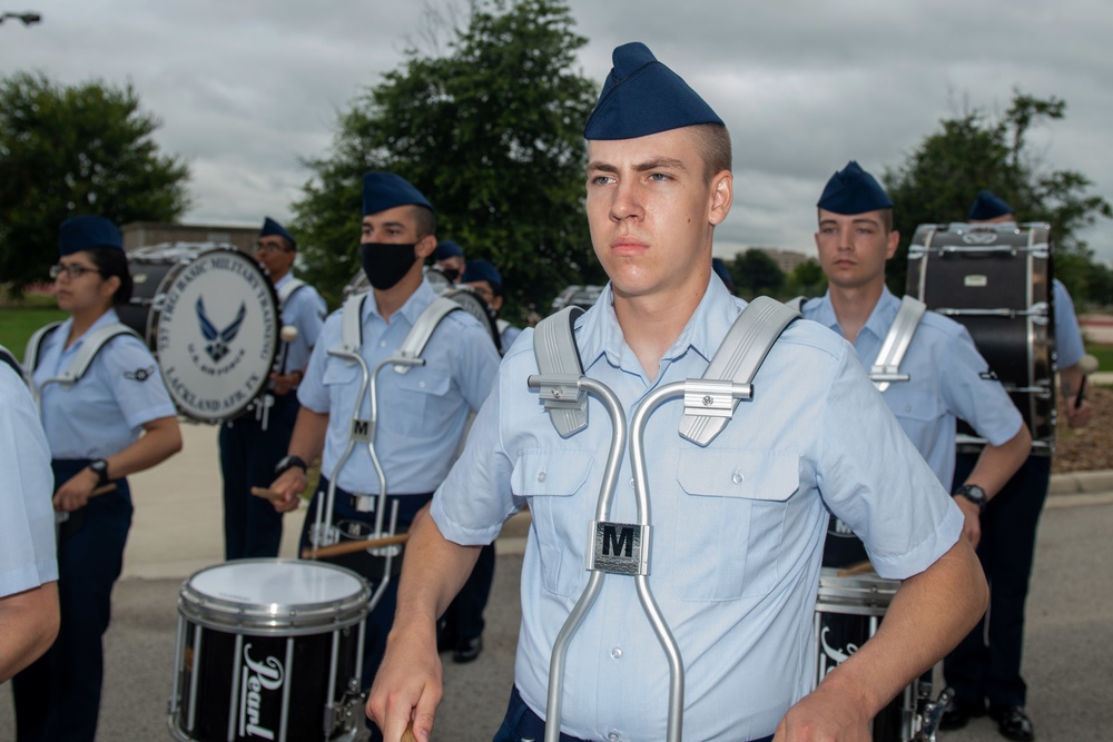 U.S. Air Force Basic Military Training Graduation and Coining Ceremony