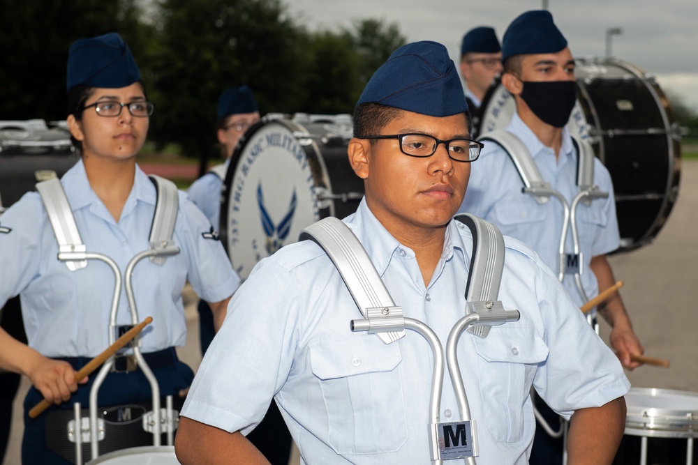 U.S. Air Force Basic Military Training Graduation and Coining Ceremony