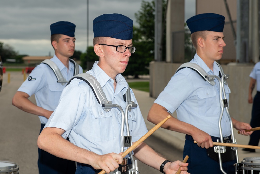 U.S. Air Force Basic Military Training Graduation and Coining Ceremony