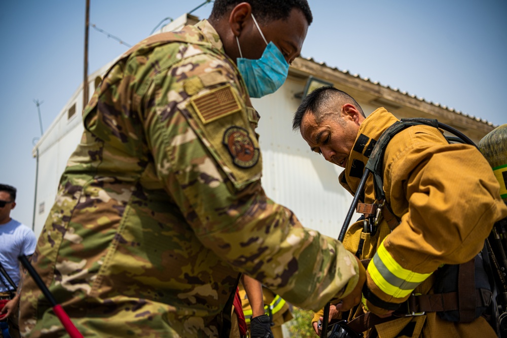 380th EFD conducts exercise with ADAB leadership