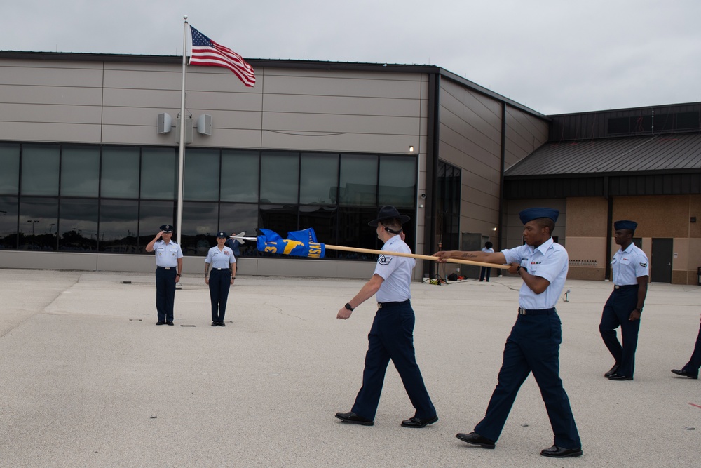 U.S. Air Force Basic Military Training Graduation and Coining Ceremony