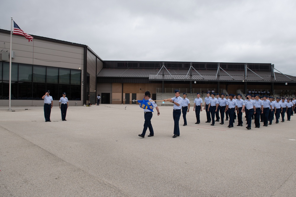 U.S. Air Force Basic Military Training Graduation and Coining Ceremony