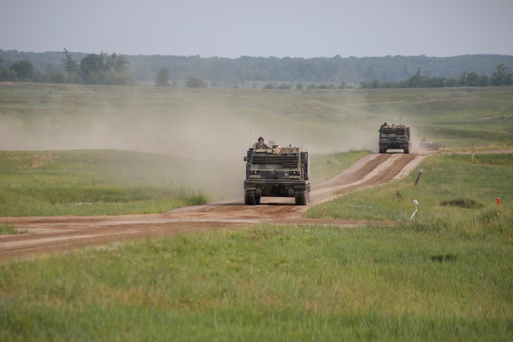 South Dakota National Guard Trains at Camp Ripley