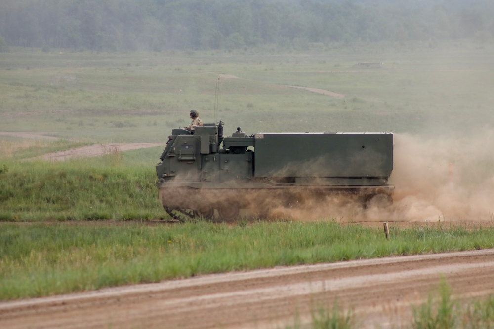 South Dakota National Guard Trains at Camp Ripley