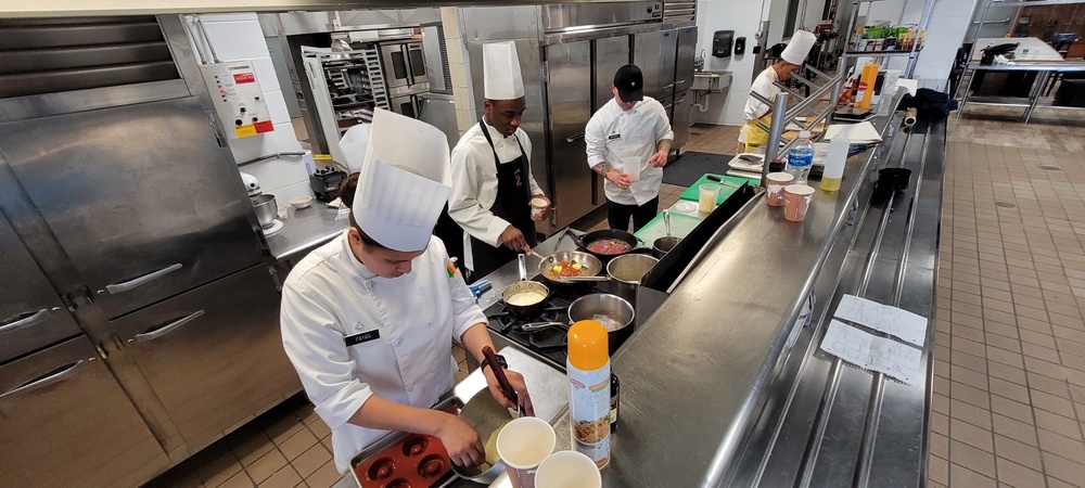 Fort Drum Student Chef Team seeks perfection on a plate in preparation for national competition