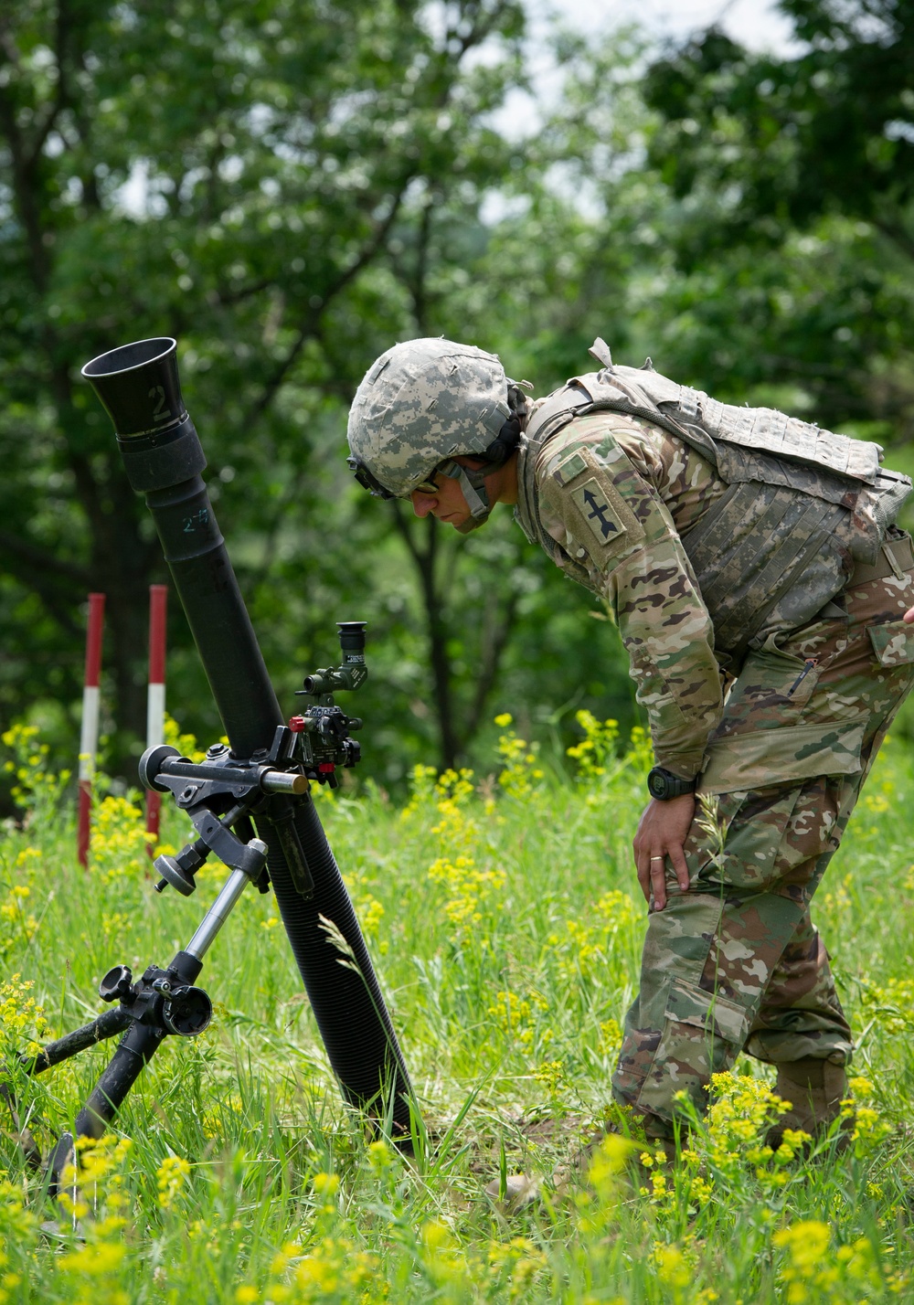 Mortar Training at Fort McCoy