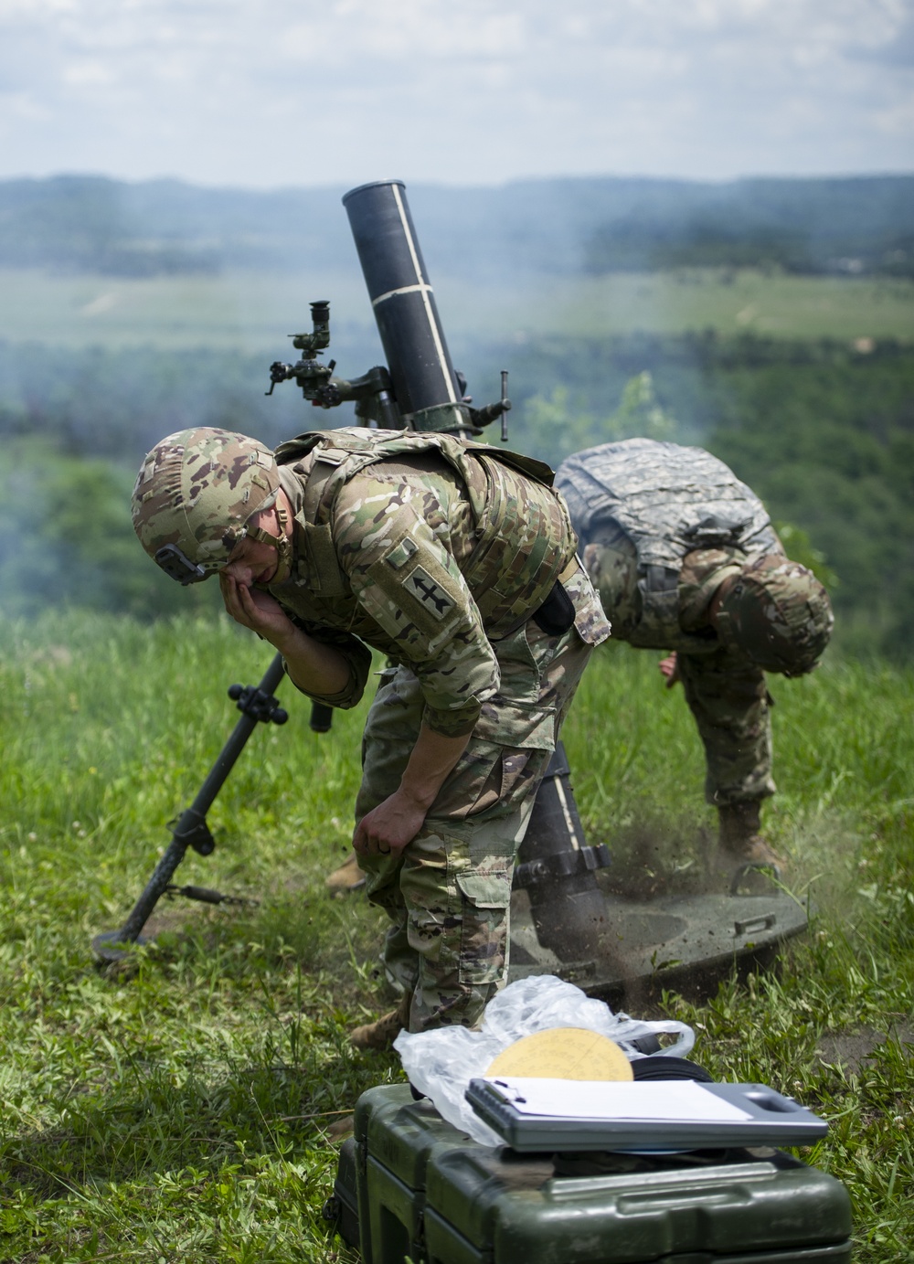 Mortar Training at Fort McCoy