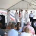 USCGC Hamilton Holds Change of Command Ceremony