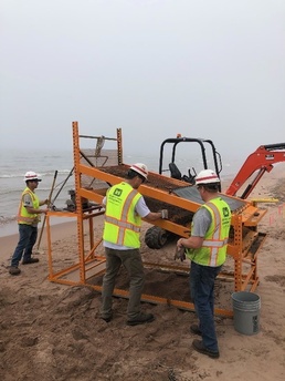 Debris Cleanup on Minnesota Point