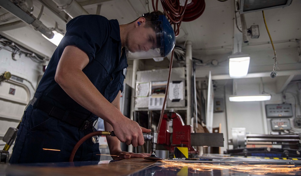 Truman is conducting readiness training in the Atlantic Ocean in preparation for future operations.