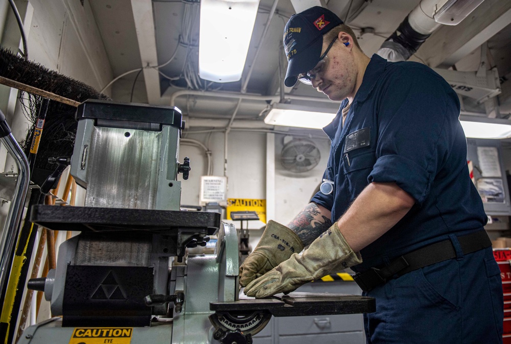 Truman is conducting readiness training in the Atlantic Ocean in preparation for future operations.