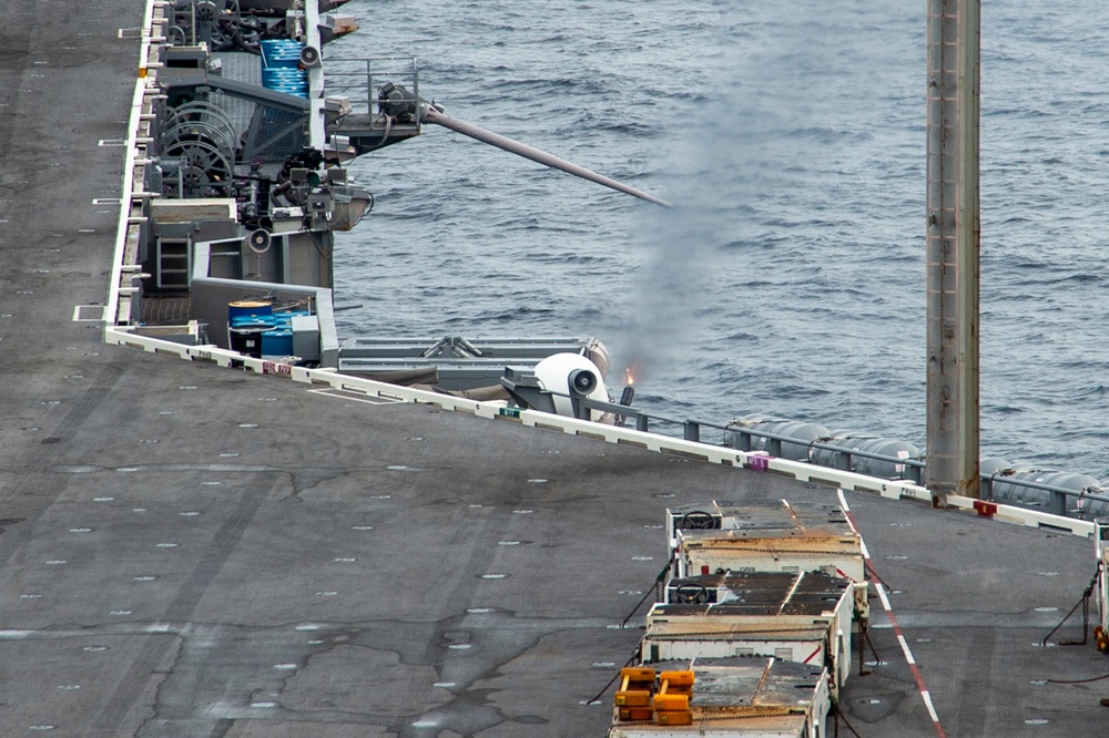 Truman is conducting readiness training in the Atlantic Ocean in preparation for future operations.