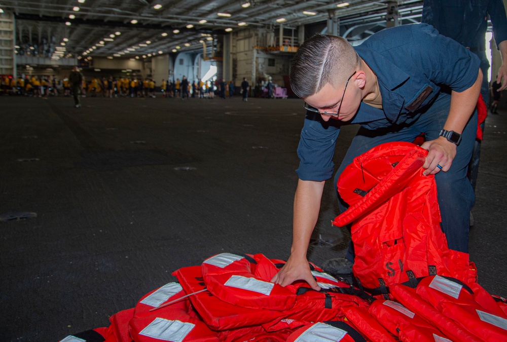 Truman is conducting readiness training in the Atlantic Ocean in preparation for future operations.