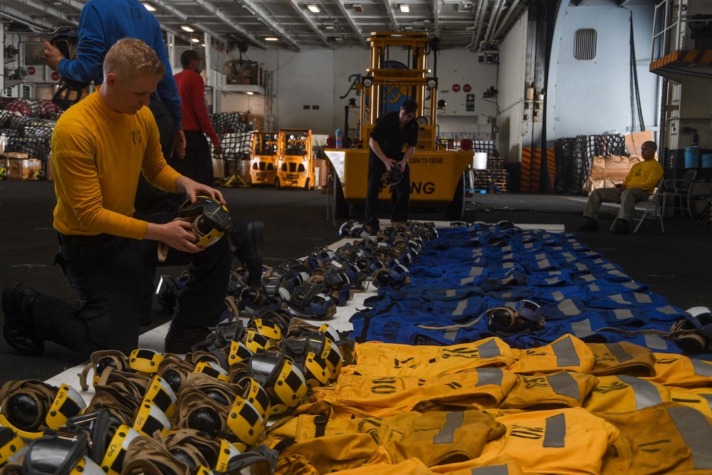 Truman is conducting readiness training in the Atlantic Ocean in preparation for future operations.