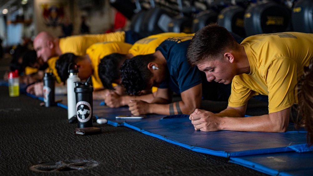 Truman is conducting readiness training in the Atlantic Ocean in preparation for future operations.