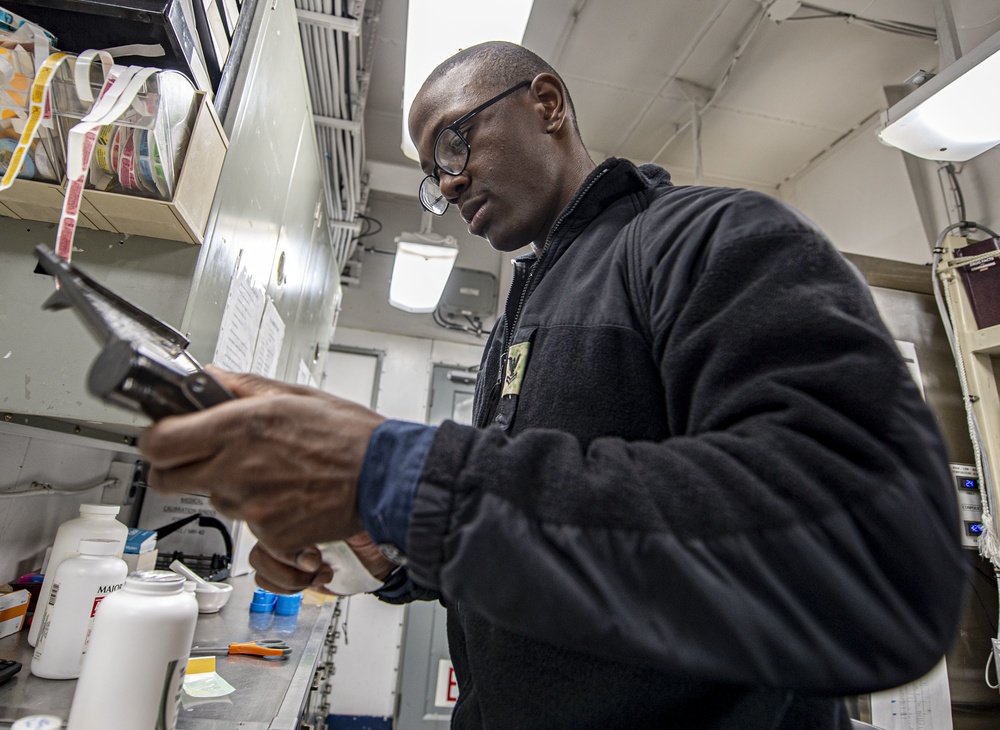 Truman is conducting readiness training in the Atlantic Ocean in preparation for future operations.