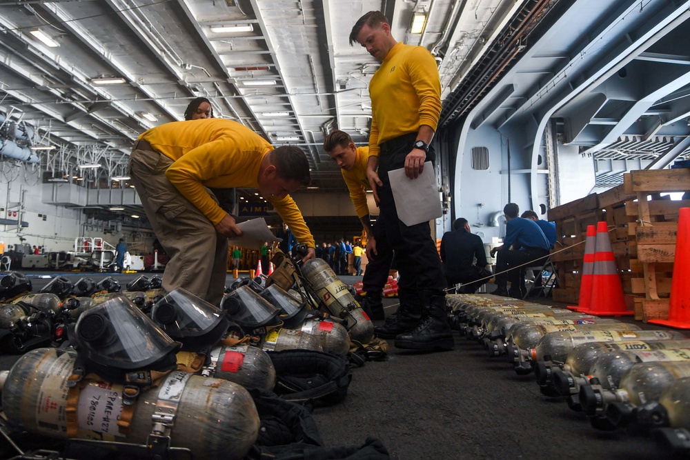 Truman is conducting readiness training in the Atlantic Ocean in preparation for future operations.