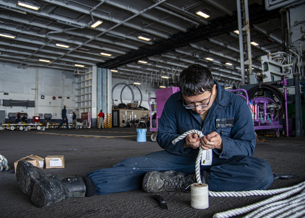 Truman is conducting readiness training in the Atlantic Ocean in preparation for future operations.